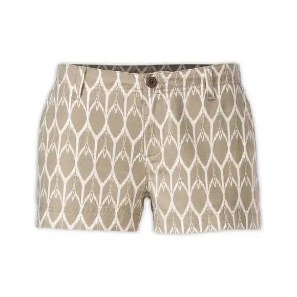 NWT THE NORTH FACE Women's Maywood Linen Blend Short Sz 14 Dune / Vintage - Picture 2 of 8